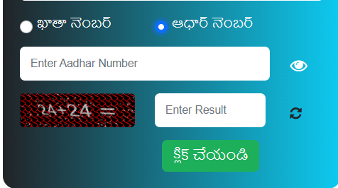 Meebhoomi Ap Survey Number or Khata Number
