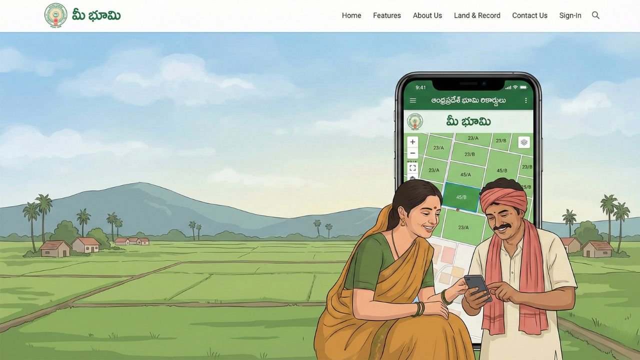 MeeBhoomi AP Land records