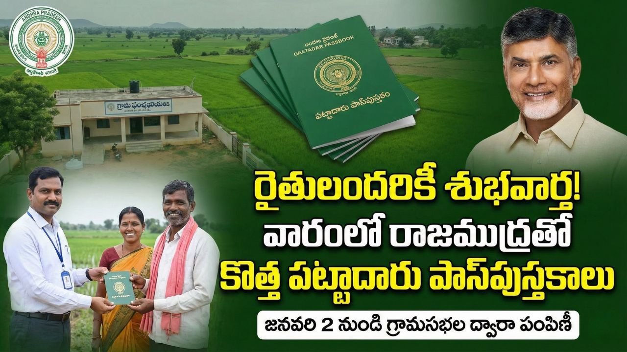 Andhra Pradesh Pattadar Passbook Distribution